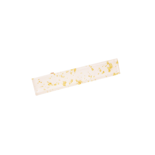 Lucille Golden Foil Alligator Clip