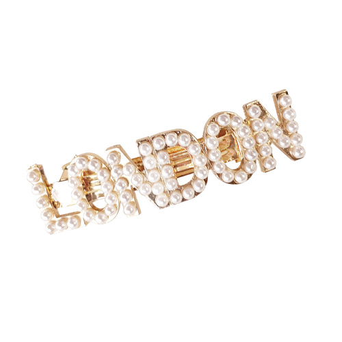 London Pearly Statement Barrette