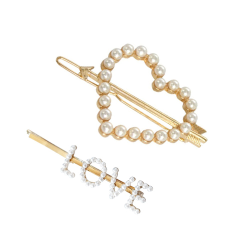 Lucia Love Pearly Hair Clip Set