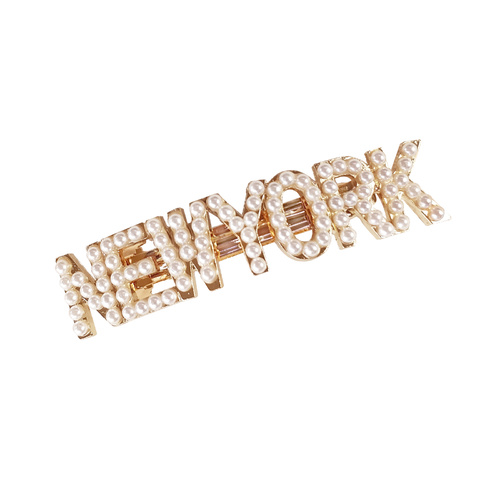 New York Pearly Statement Barrette