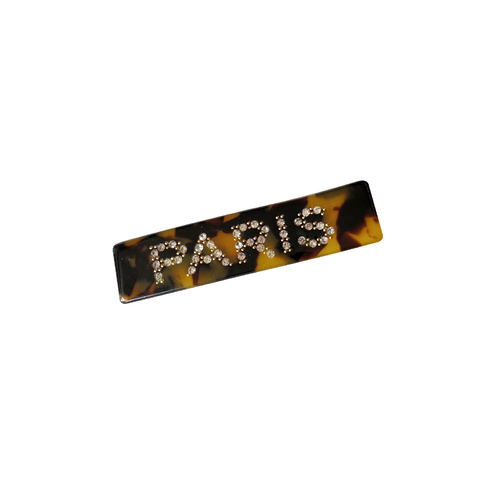Paris Classic Leopard Barrette
