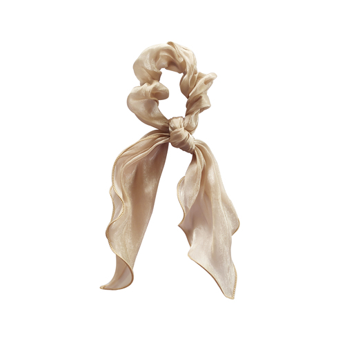 Clarissa High Gloss Bridal Style Scrunchie