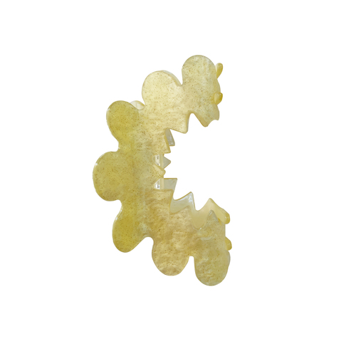 Gigi Artsy Wavy Hair Claw - Lemon 