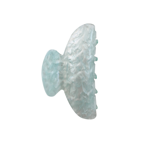 Everlee Aqua Shimmer Hair Claw - Medium